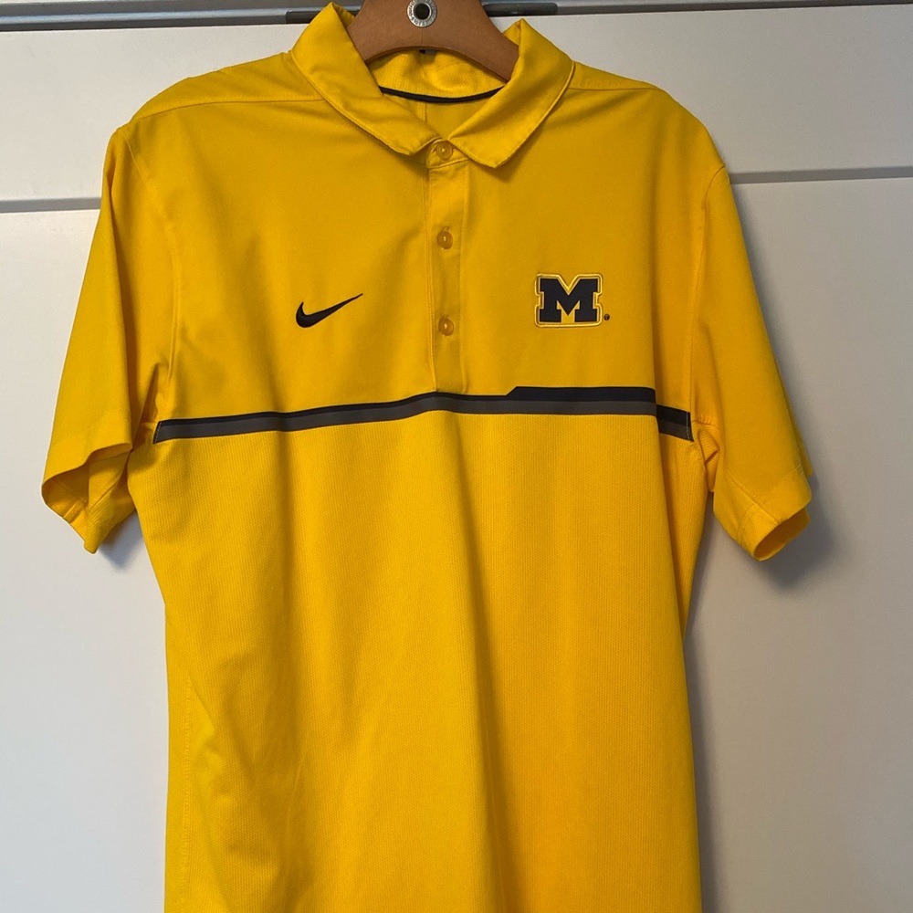 Michigan Wolverines Nike Polo NCAA Medium